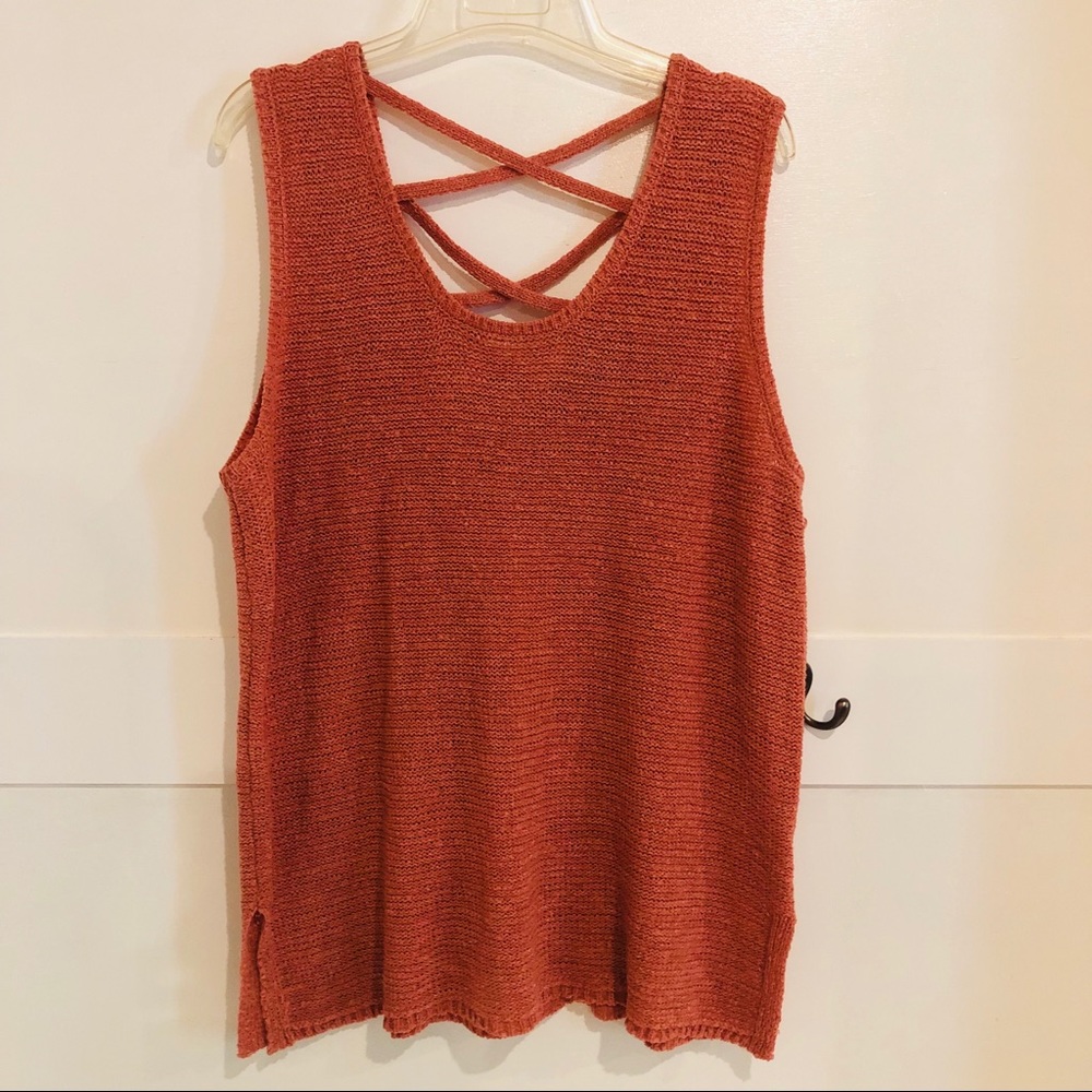 New York & Company Sweater Tank Top